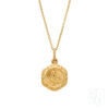 9K Yellow Gold St Christopher