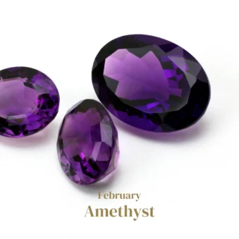 Gillians Jewellery - Birth Stones- 02-Amethyst February