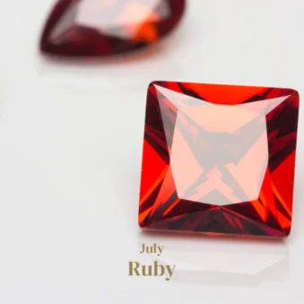 Gillians Jewellery - Birth Stones- 07-Ruby July