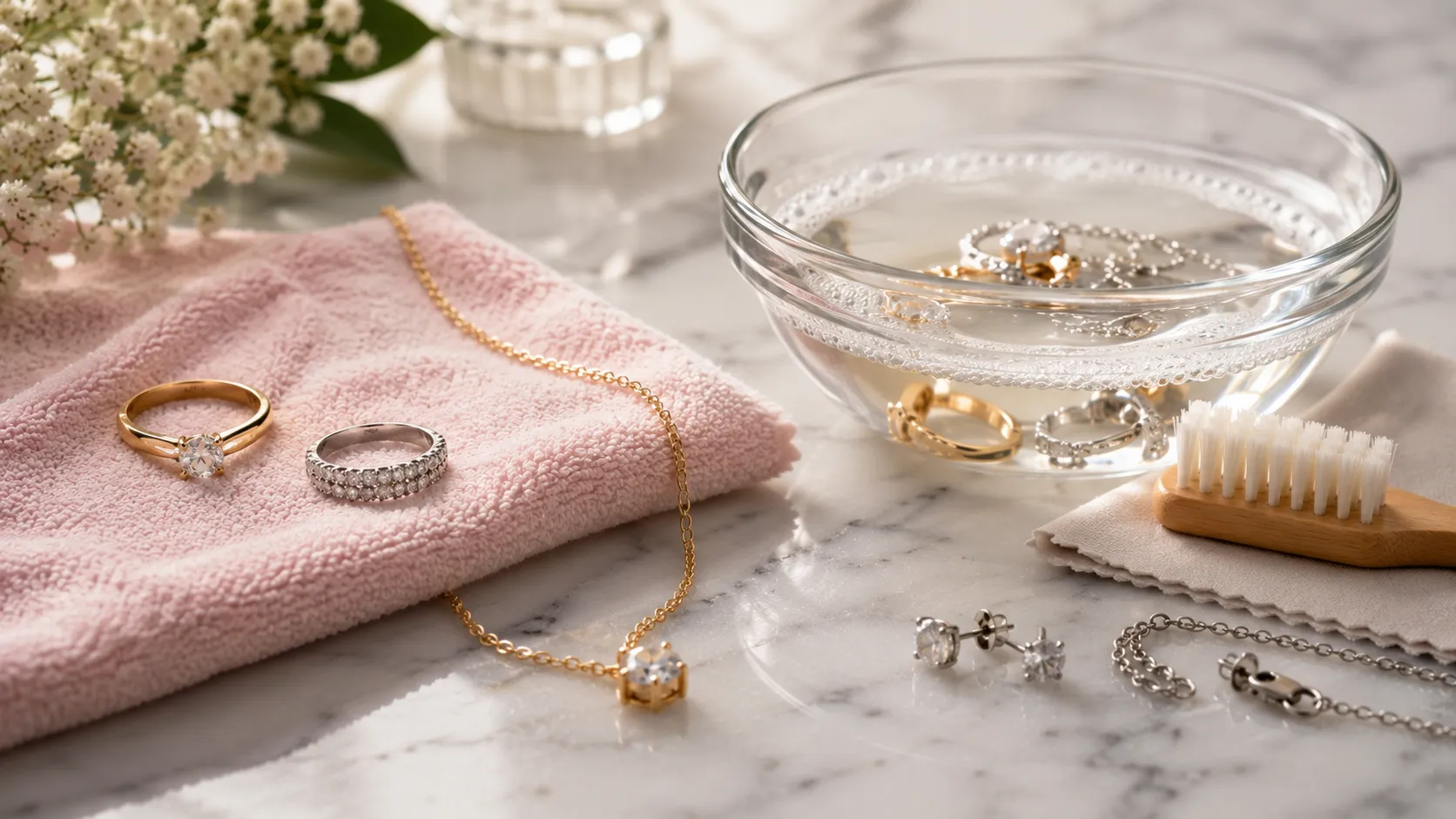 Home 3 Jewellery Cleaning at Home: 7 Common Mistakes That Can Damage Your Jewellery