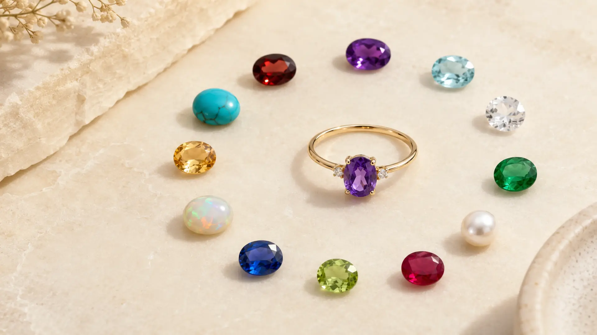 Home 1 Gillians Jewellery-Birthstone-Guide How to choose my birthstone
